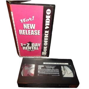 BEAUTIFUL GIRLS vintage VHS in Movie Gallery rental case from 90s